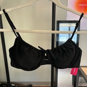 Black Underwire Bikini Top